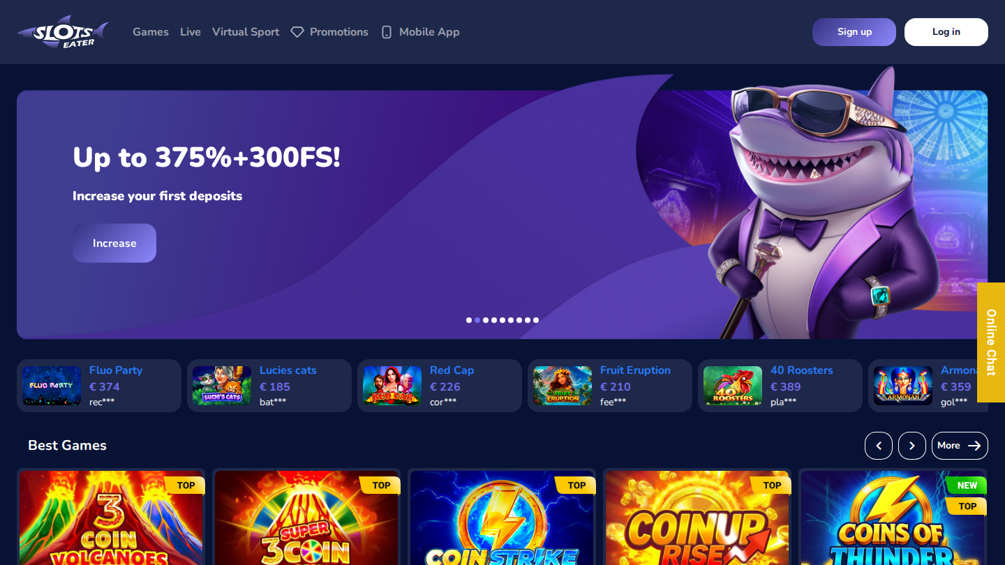 SlotsEater Casino review